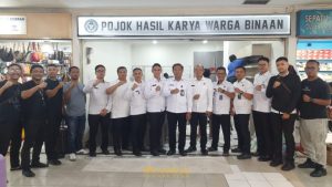 Kalapas Narkotika Bandung Tinjau Kios Pojok: Warga Binaan Siap Berkarya di Pasar Baru