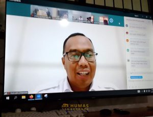 Lapas Narkotika Bandung Ikuti Sosialisasi Bimtek SDP Watkesrehab Secara Virtual