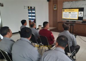 Sosialisasi Peraturan Menteri Imigrasi dan Pemasyarakatan serta Persiapan Lomba Dapur Hari Bhakti Pemasyarakatan ke-61