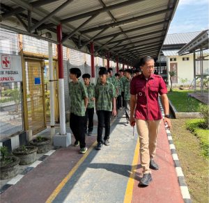 Siswa MTS Cinta Ilmu Kunjungi Lapas Narkotika Kelas IIA Bandung: Edukasi bahaya Narkoba Dan Pembinaan